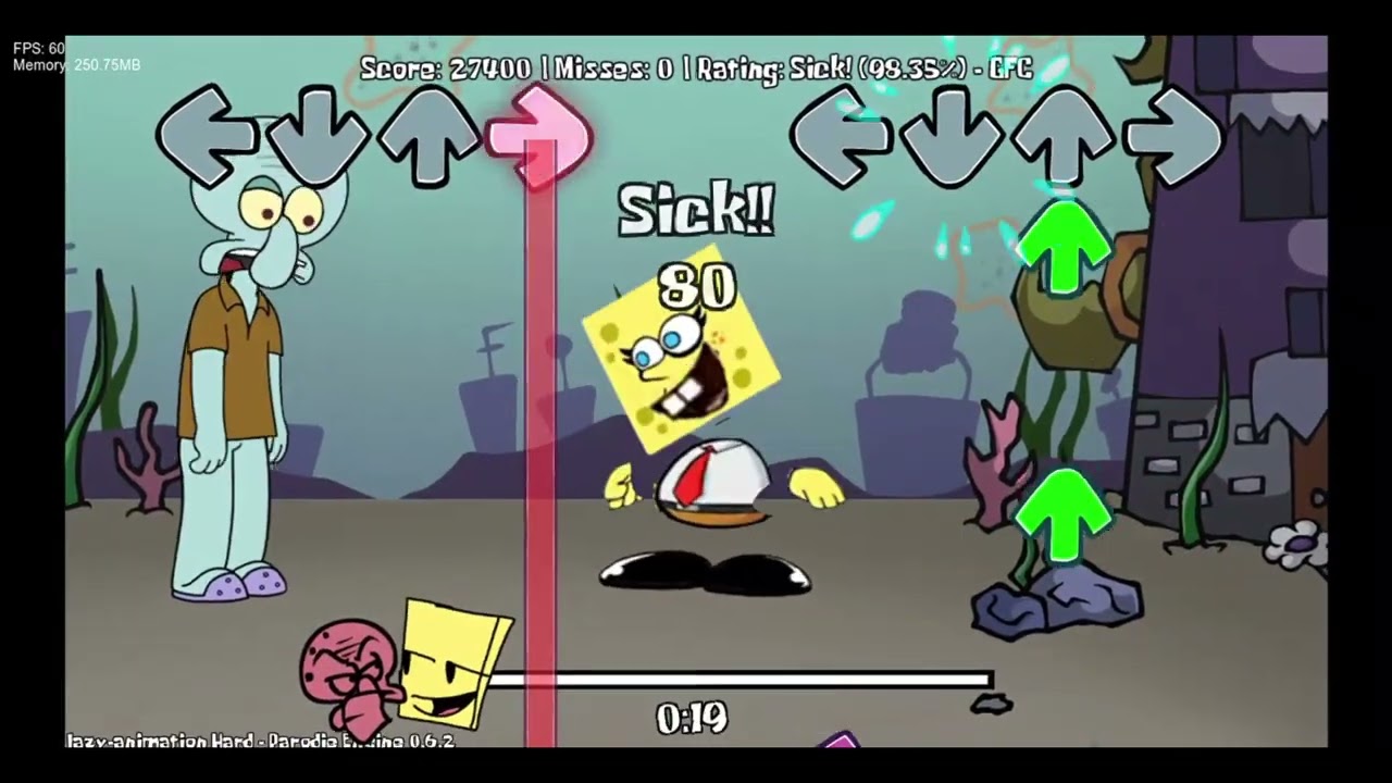 Spongebob Parodies v4 Lazy Animation Charted