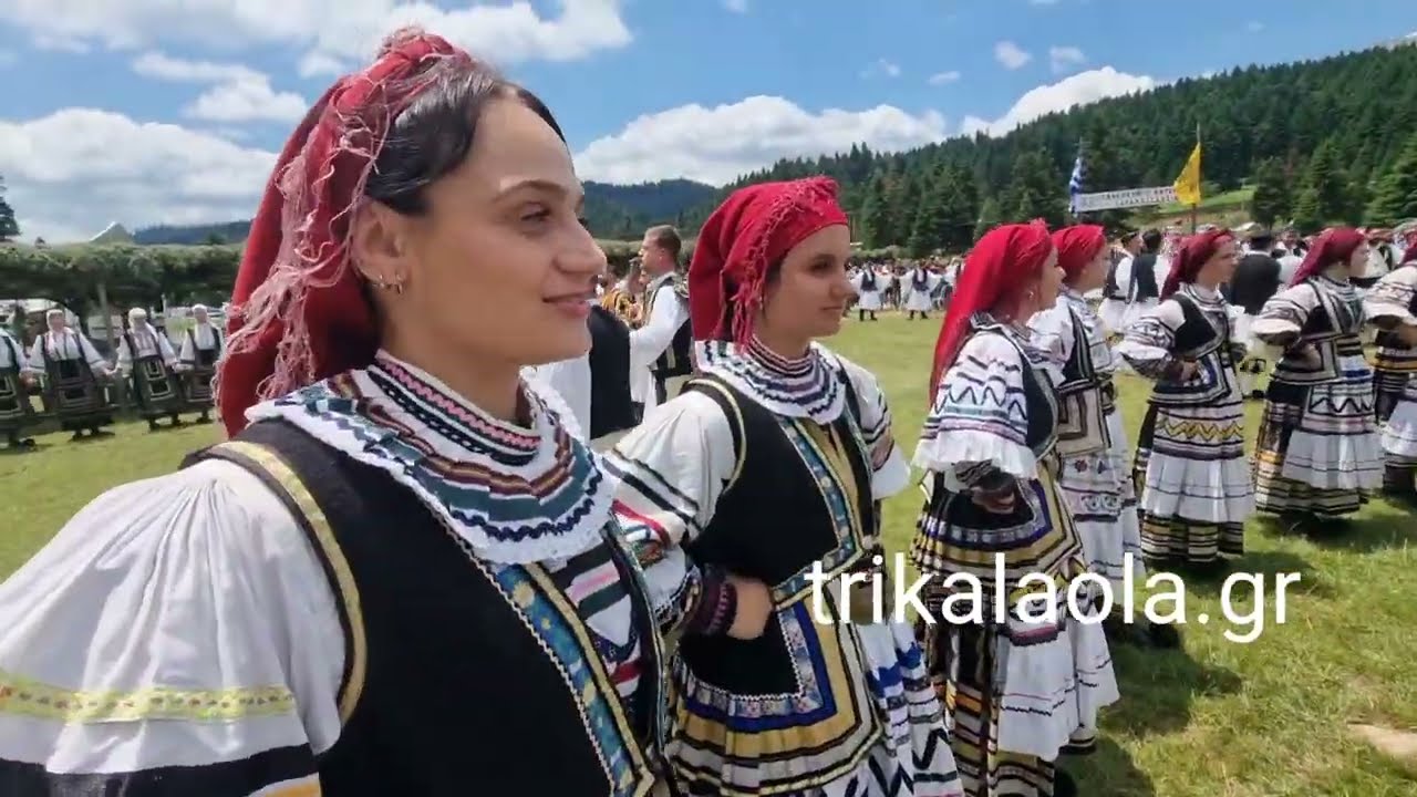 Σαρακατσάνοι 43ο Πανελλήνιο Αντάμωμα Περτουλιώτικα λιβάδια παραδοσιακοί χοροί μέρος 3ο Κυρ 29-6-2024