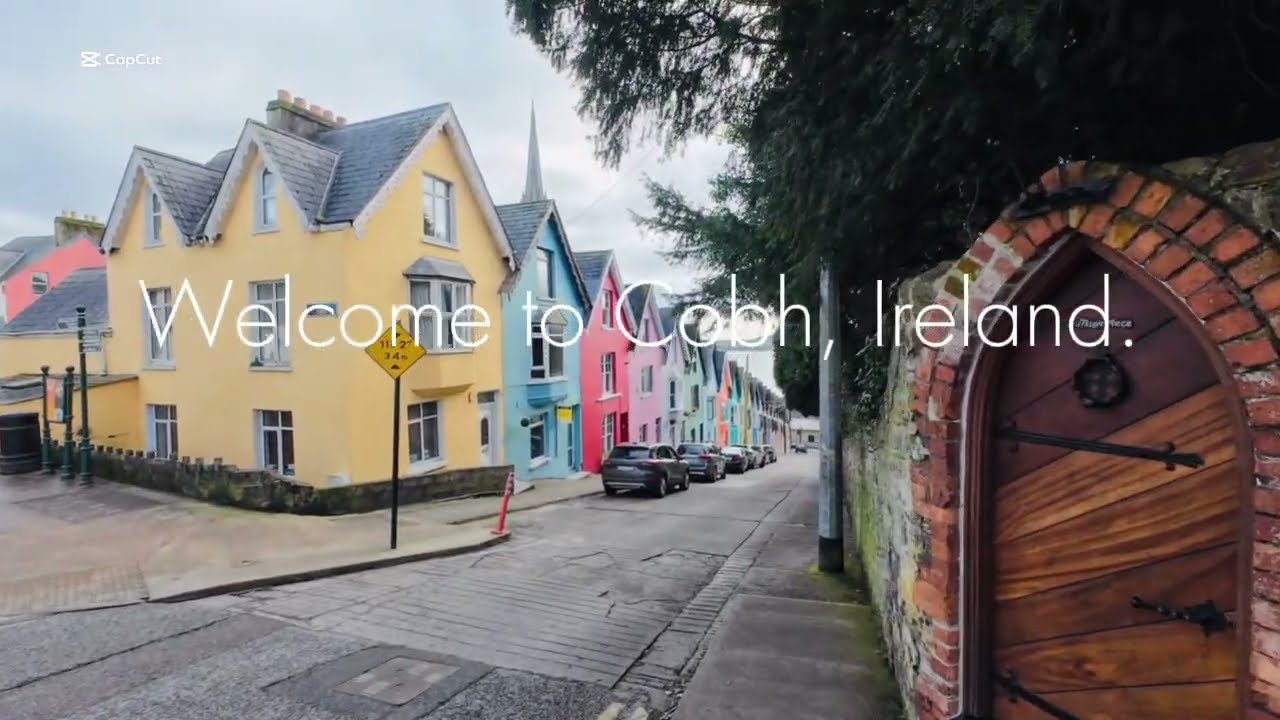 Exploring Cobh, Ireland | 4K Walking Tour | ASMR