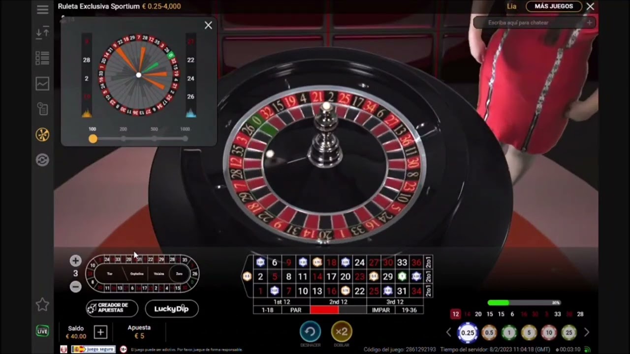 De 45&euro; a 300&euro; en Ruleta Online Sportium
