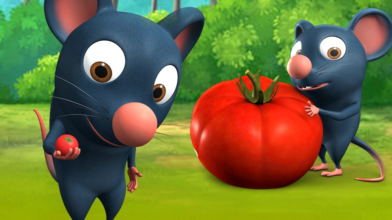 Rat and Tomatoes Bengali Story - ইঁদুর এবং টমেটো বাংলা গল্প 3D Animated Kids Fairy Moral Stories