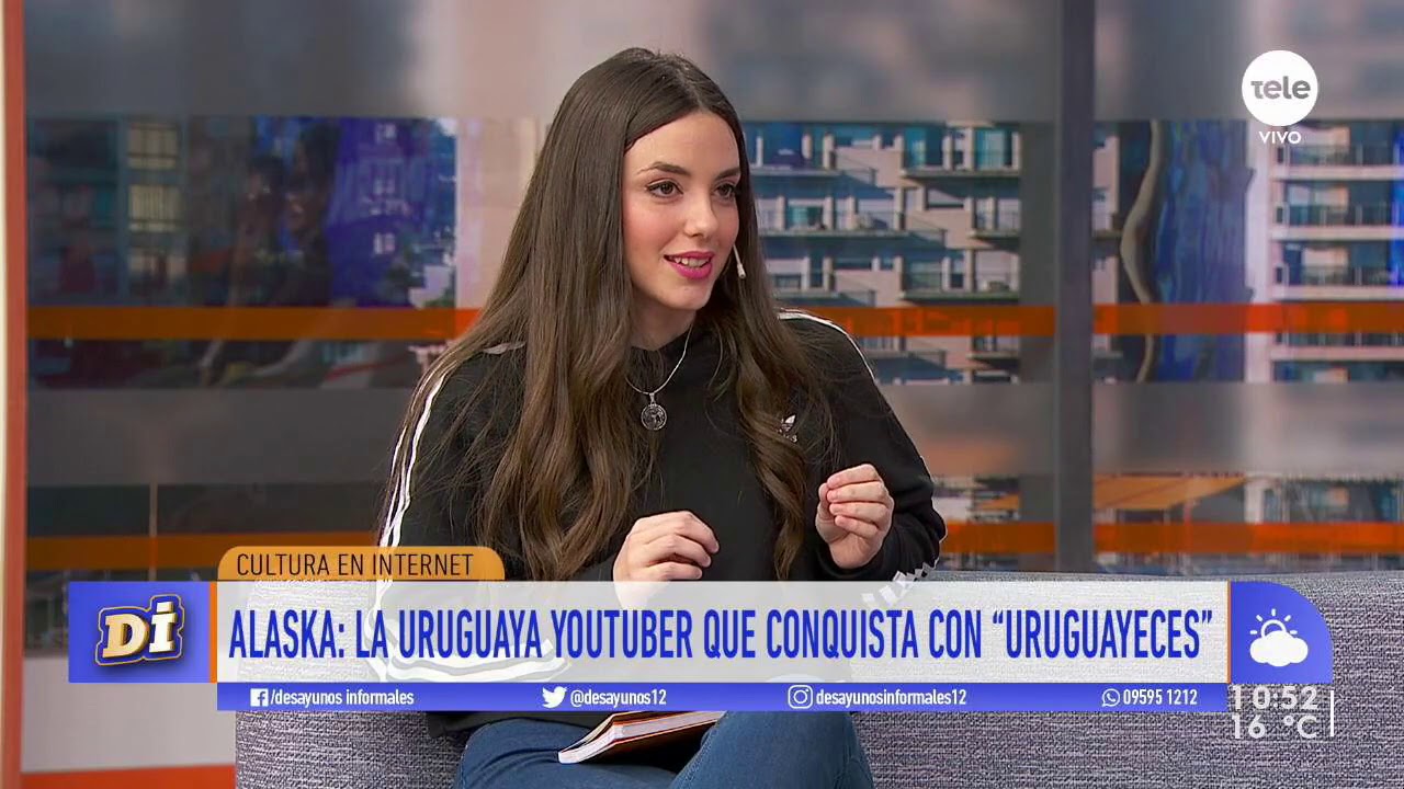 Alaska, la youtuber uruguaya del momento: 