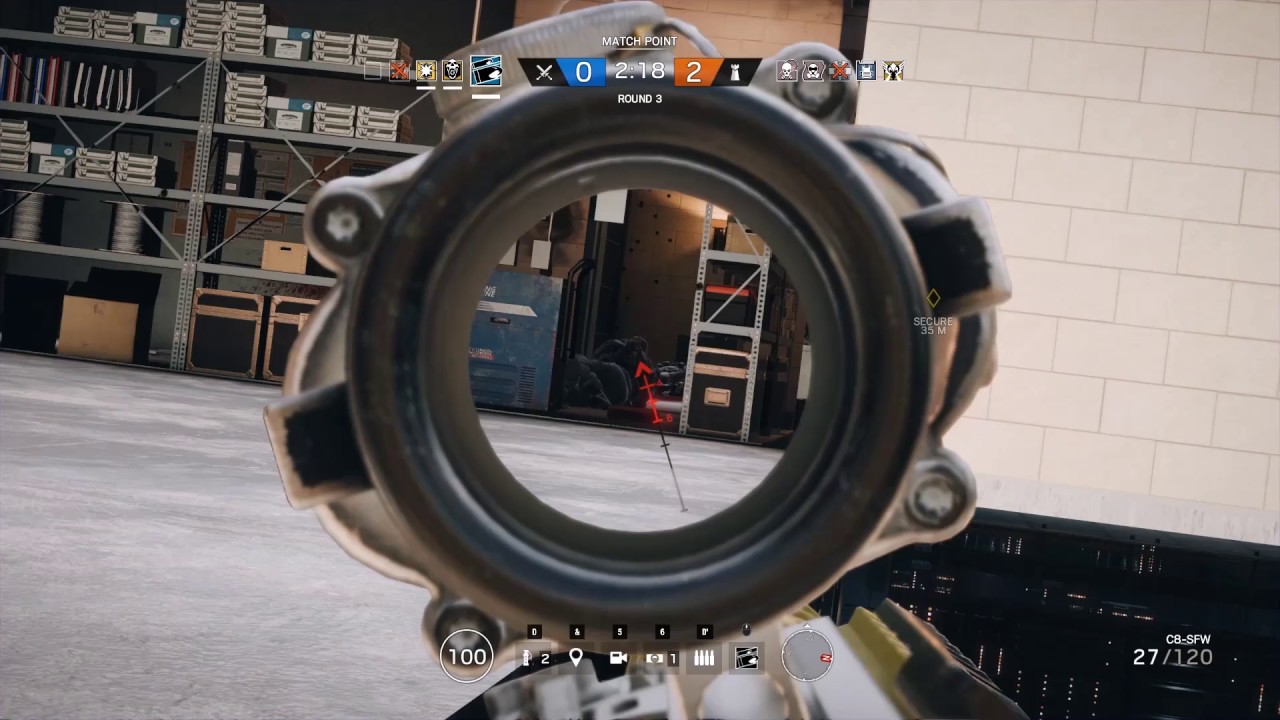 Rainbow Six Siege wall glitch kills - Shaban