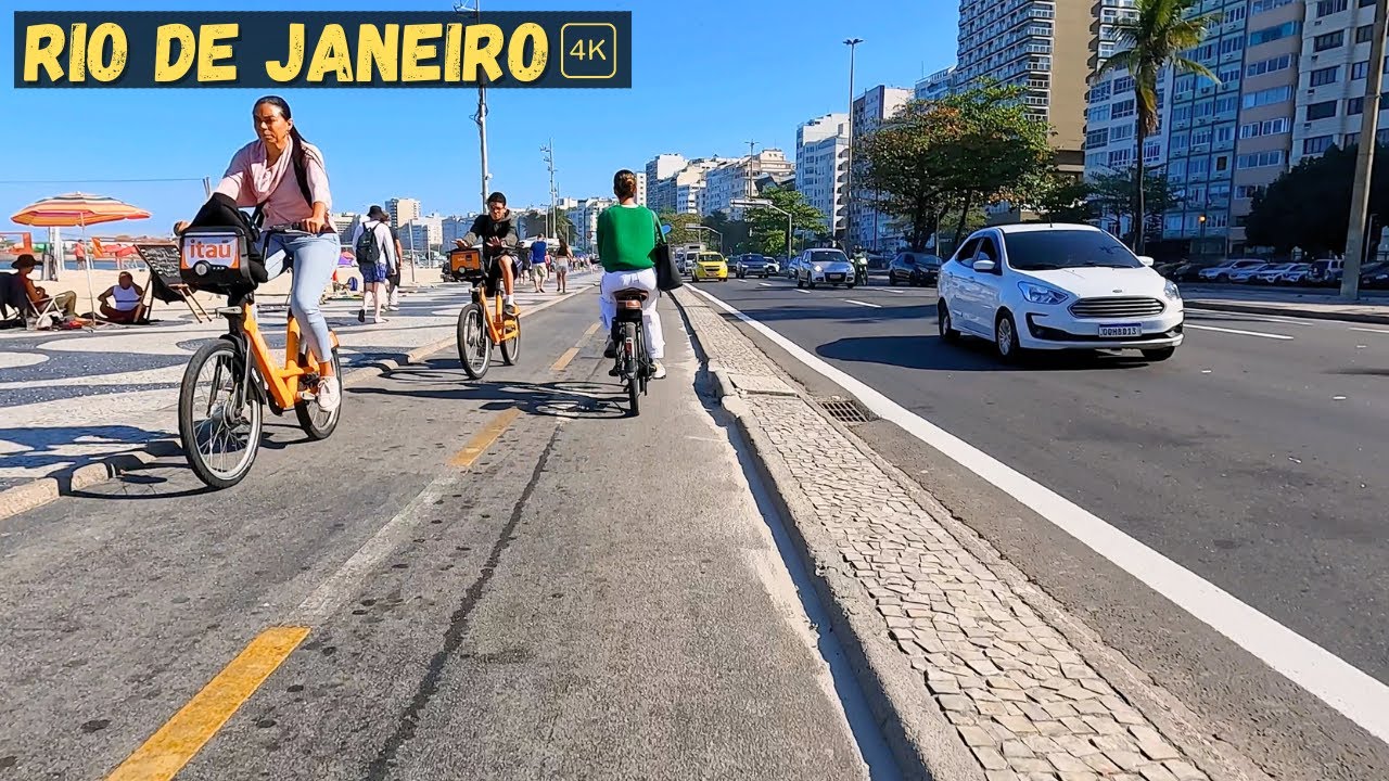 Cycling Through the Streets of Rio de Janeiro: Bike City Tour in Copacabana, Ipanema, Leblon 2024