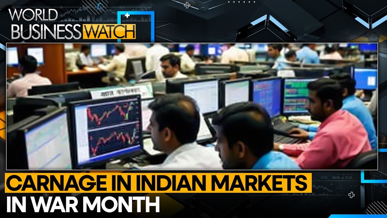 Indian Stocks Mark Worst Month Since 2020 | WION World Business Watch