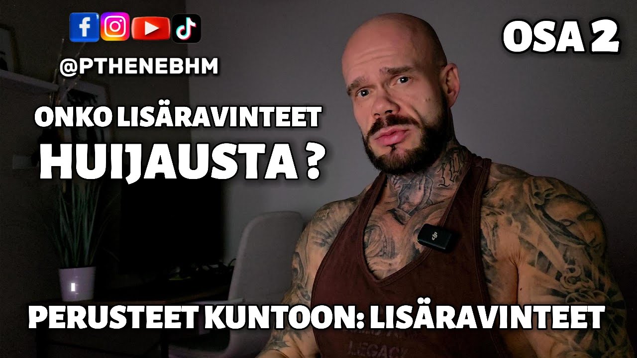 Perusteet kuntoon: Lisäravinteet