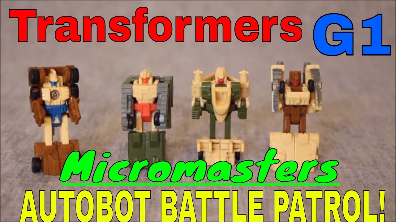 Transformers G1 Micromaster -  Autobot Battle Patrol - GotBot True Review NUMBER 520