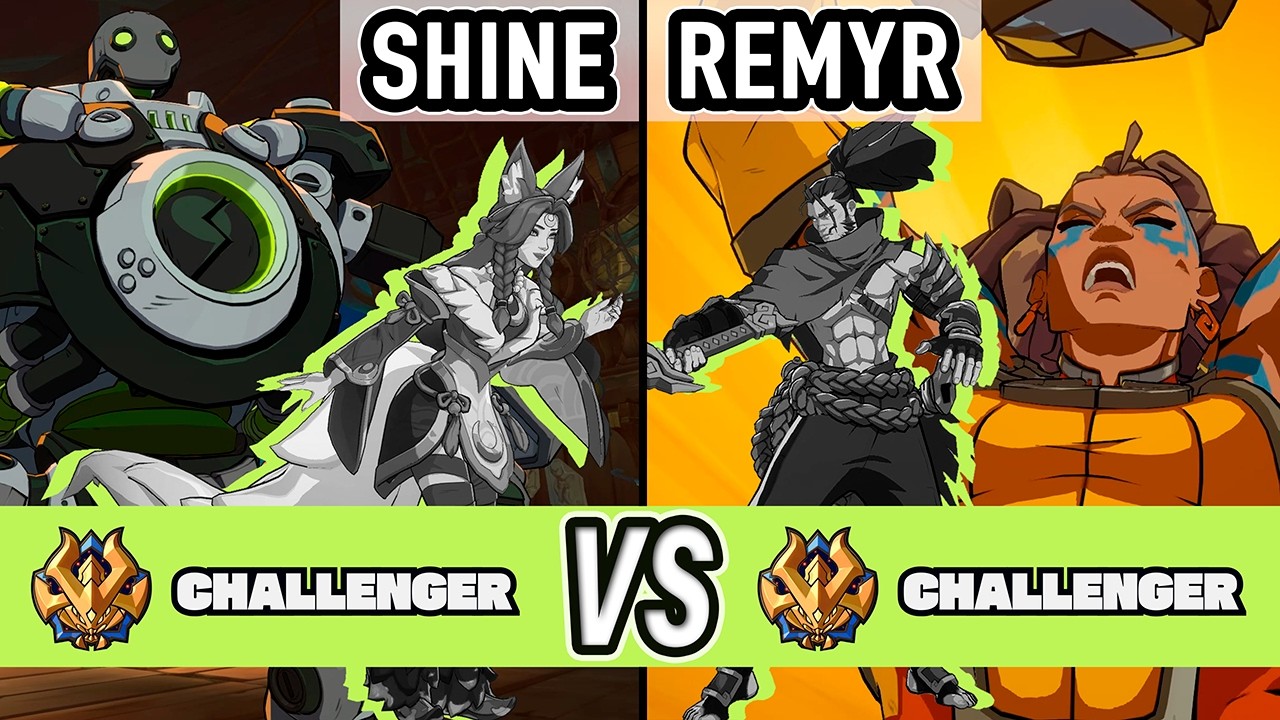 2XKO ▰ Shine (Blitzcrank / Ahri) vs Remyr (Yasuo / Illaoi) ▰ High Level Gameplay