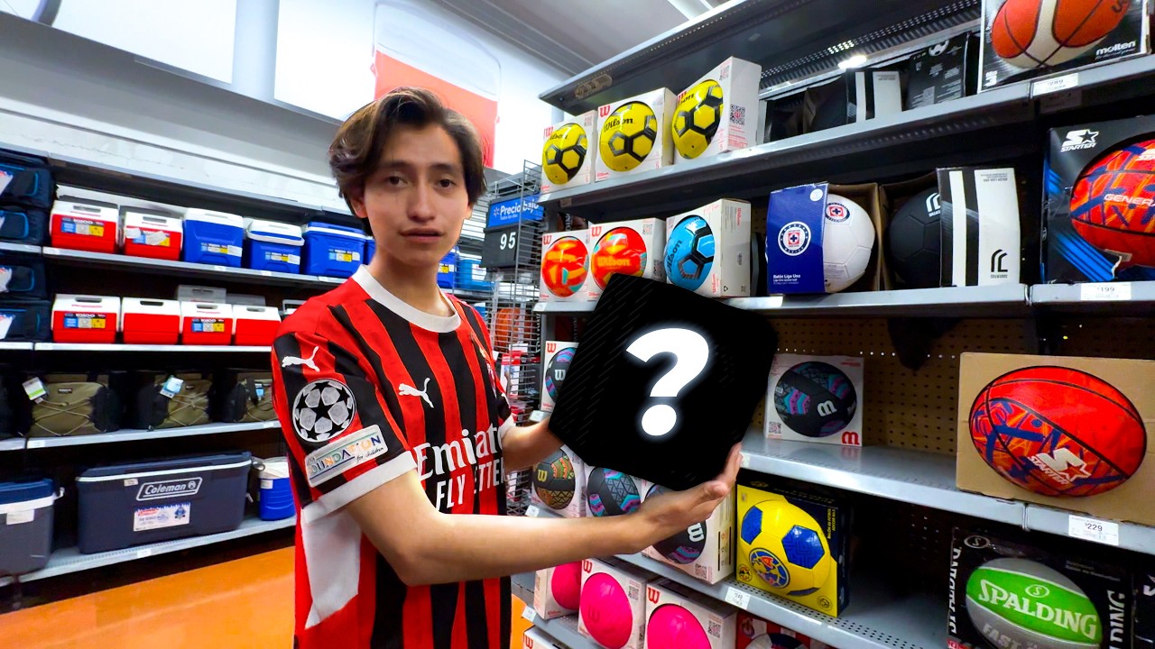 BUSQUÉ el balón MÁS BARATO de todos los supermercados