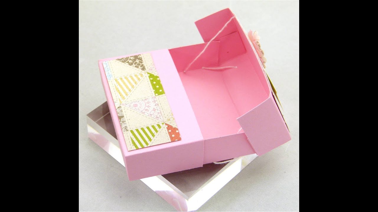 Stampin Up UK Secret Closure Gift Treat Soap Box