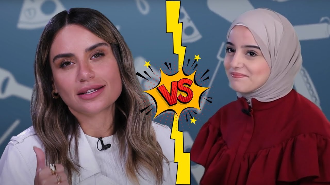 اية تضرب من جديد في تحدي مع ضيفتنا المعروفة بأمل طيور الجنة 🤣😂