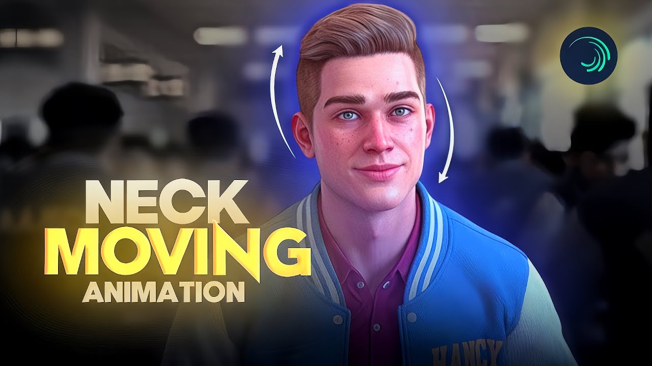 Neck & hands Animation - Alight motion.