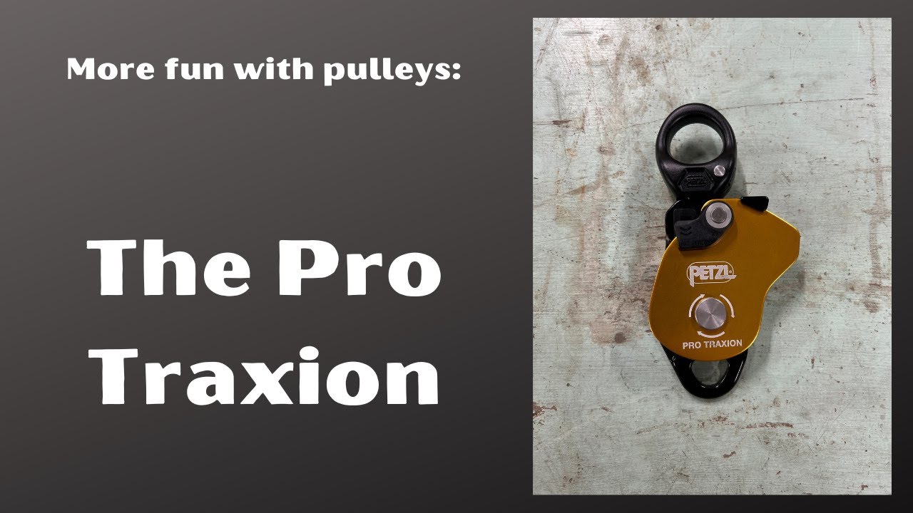 Как поднять вертикальный груз с помощью Pro Traxion