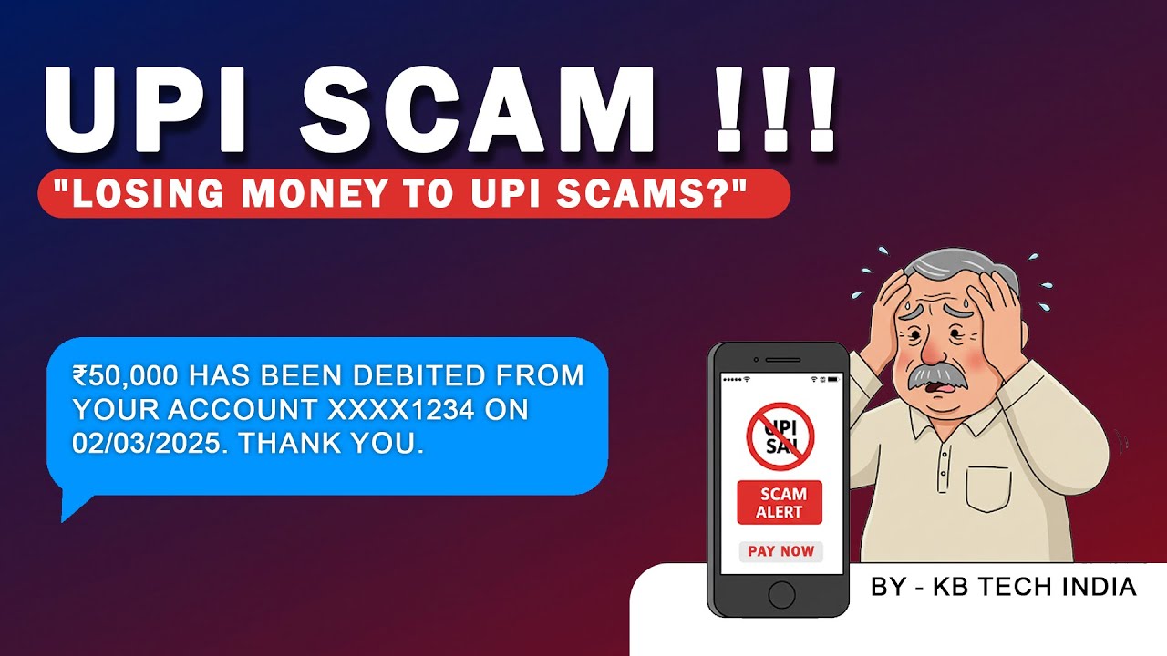 UPI Scam ALERT! How Hackers Steal Your Bank Balance