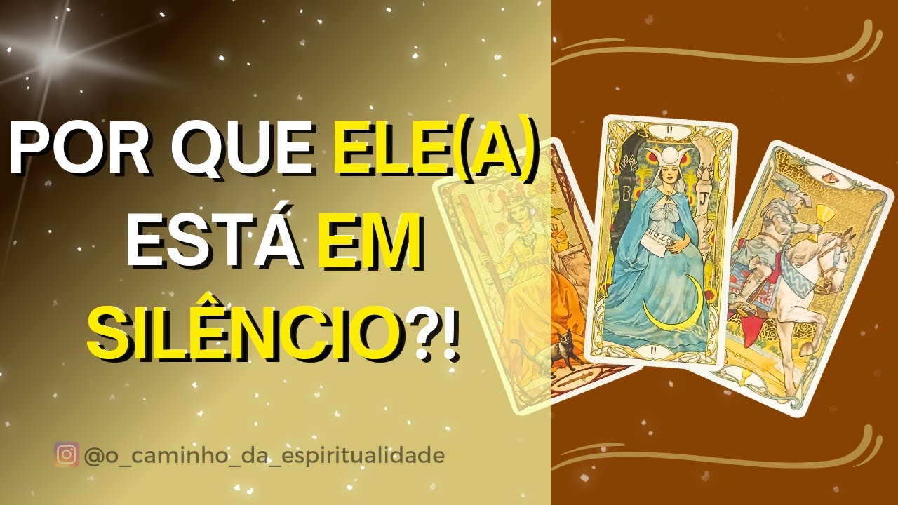 QUAL O MOTIVO PARA TANTO SIL&Ecirc;NCIO?!