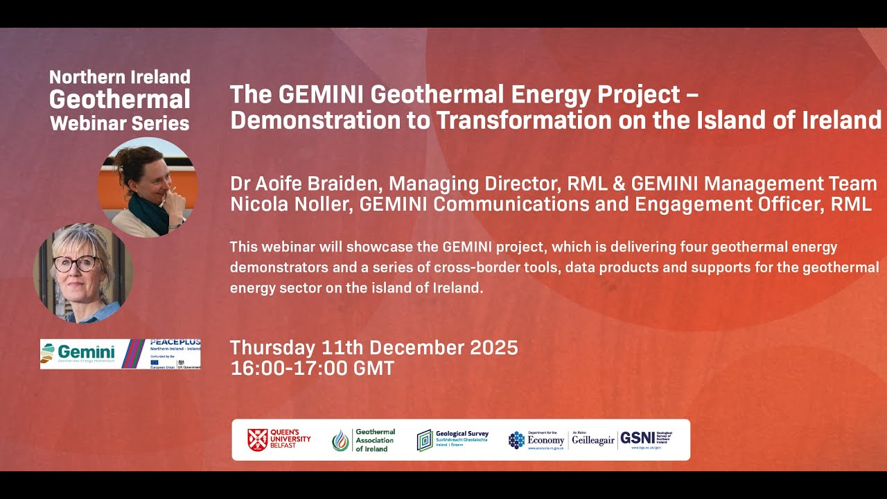 Geothermal Webinars 2025: The GEMINI Geothermal Energy Project