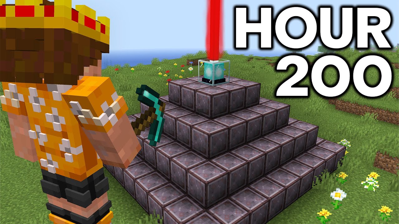 Я создал НЕЗЕРИТОВЫЙ МАЯК в Minecraft!