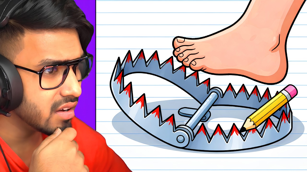 DRAWING TO DESTROY PEOPLE LIVES | TECHNO GAMERZ