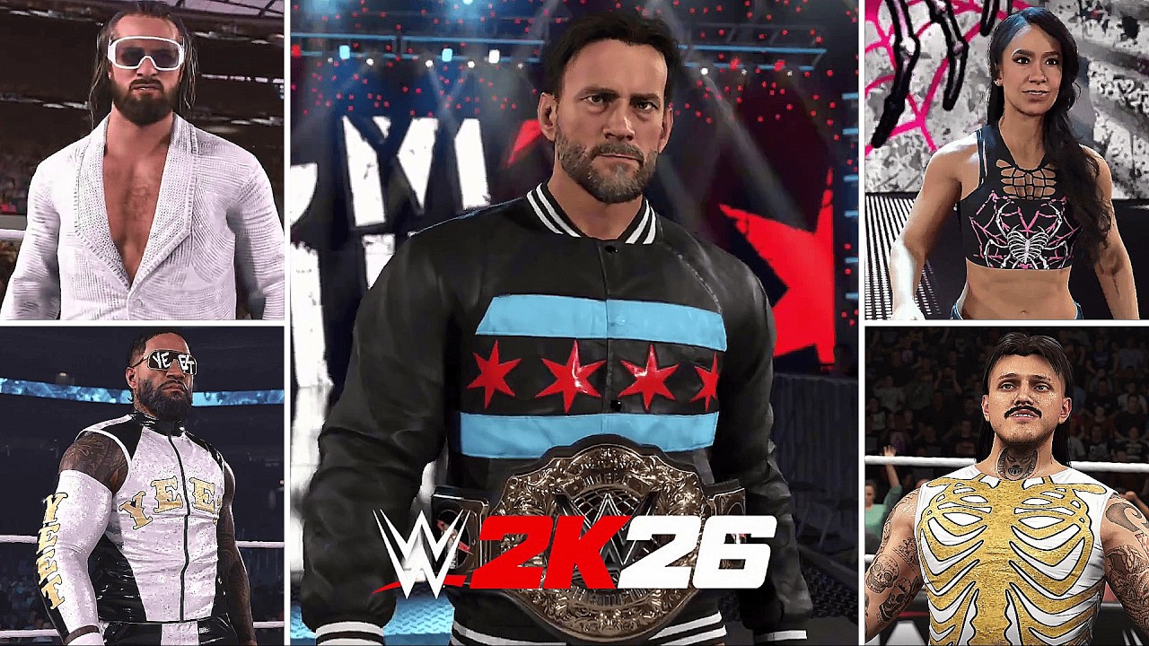 WWE 2K26 All Official Entrances Released So Far