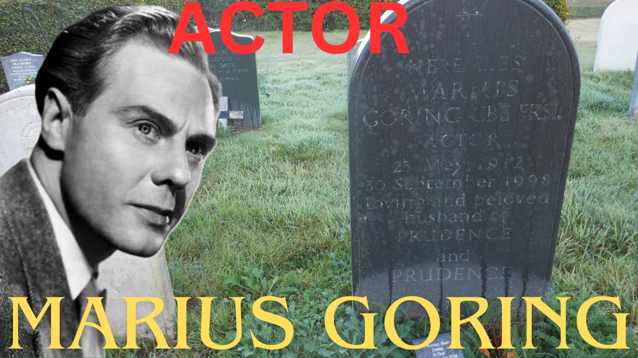 MARIUS GORING Actor