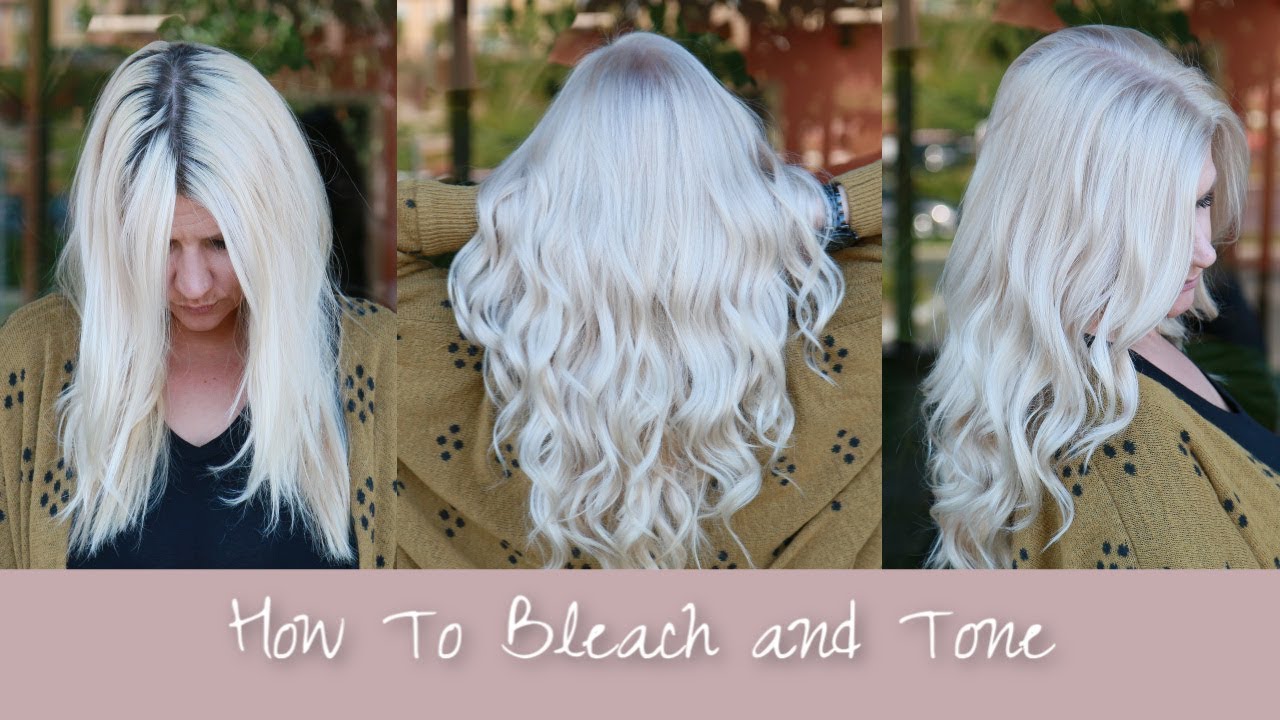 How To Bleach and Tone | Level 10 Hair