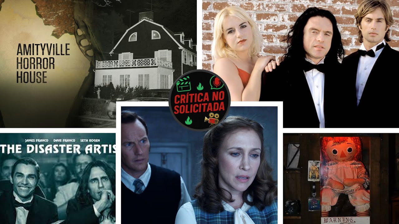 The Room  Misterios + The Disaster Artist + Creepypasta + Vibrador Maldito + Amityville + Conjuro