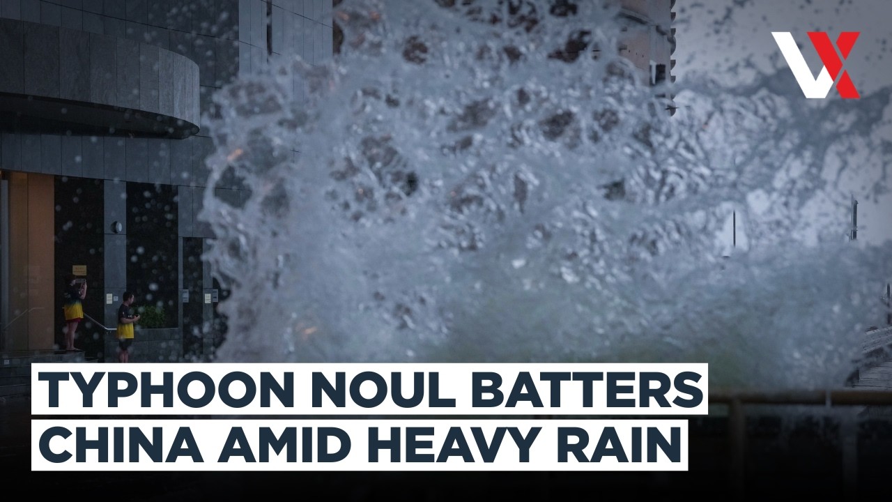 Typhoon Noul Slams Southern China As Flooding, Fallen Trees And Mass Evacuations Hit | VERTEX