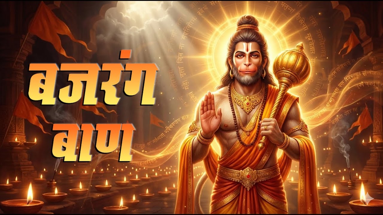 बजरंग बाण | Bajrang Ban | संकट मोचन हनुमान जी का अचूक मंत्र | Powerful Hanuman Stotra