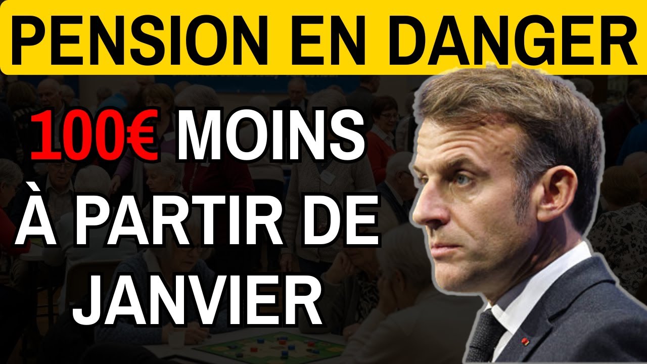 La retraite baisse-t-elle en janvier 2026 ? D&eacute;couvrez qui pourrait perdre jusqu&rsquo;&agrave; 100 &euro; par mois !