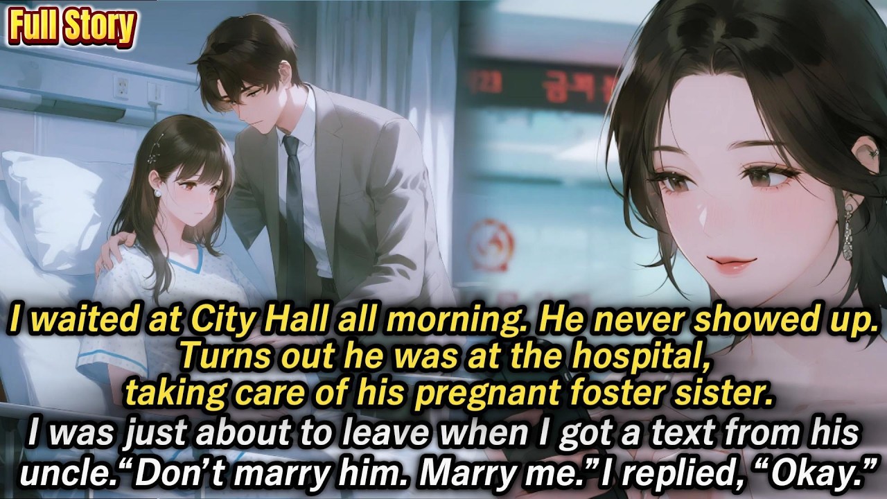I waited at City Hall all morning.He never showed up.Turns out he was at the hospital,taking care...
