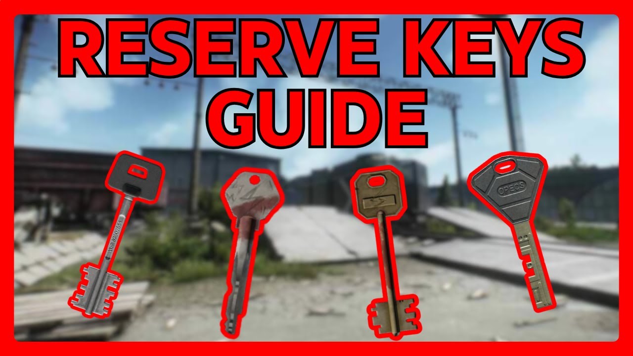 The ULTIMATE Reserve Keys Guide + TIERLIST (Tarkov Guide 2025)