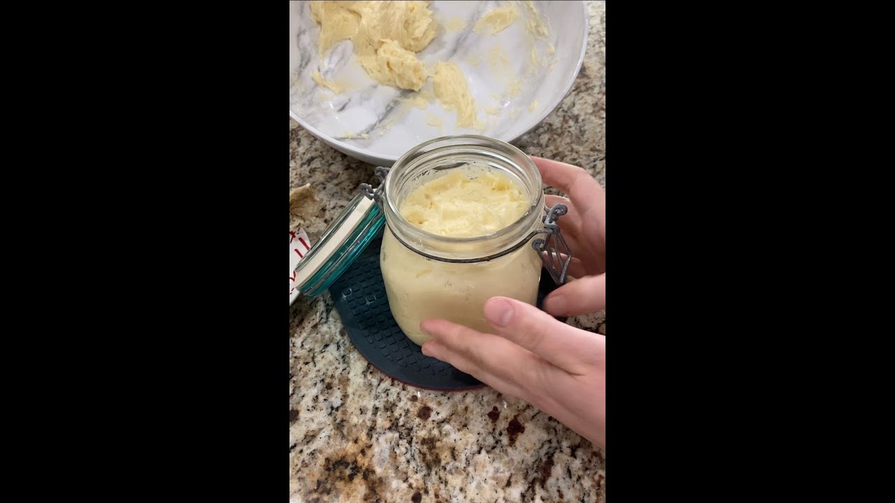 Cultured Butter Moroccan Way أسهل سمن حار/ السمن البلدي