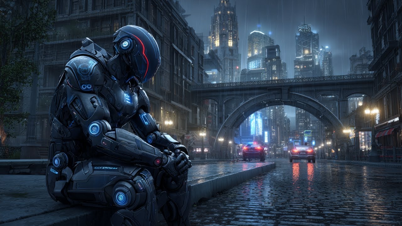 Dark Cyberpunk, Synthwave Music for Deep Focus & Studying