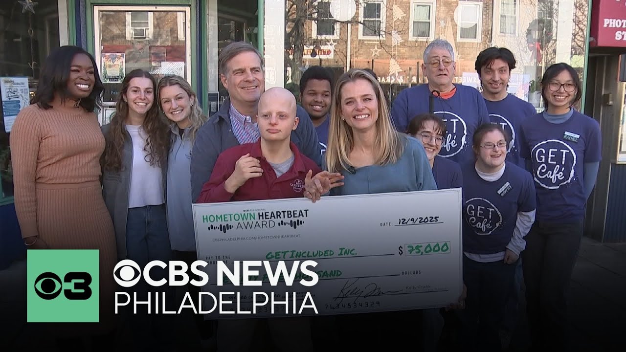 GET Cafe in Narberth, Pennsylvania wins CBS Philadelphia's 2025 Hometown Heartbeat Award