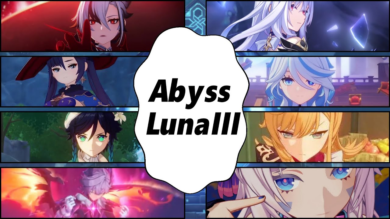 Genshin Impact - Gewundener Abgrund -Ebene 12 (Luna  3 - 16.12.2025 - 15.01.2026)