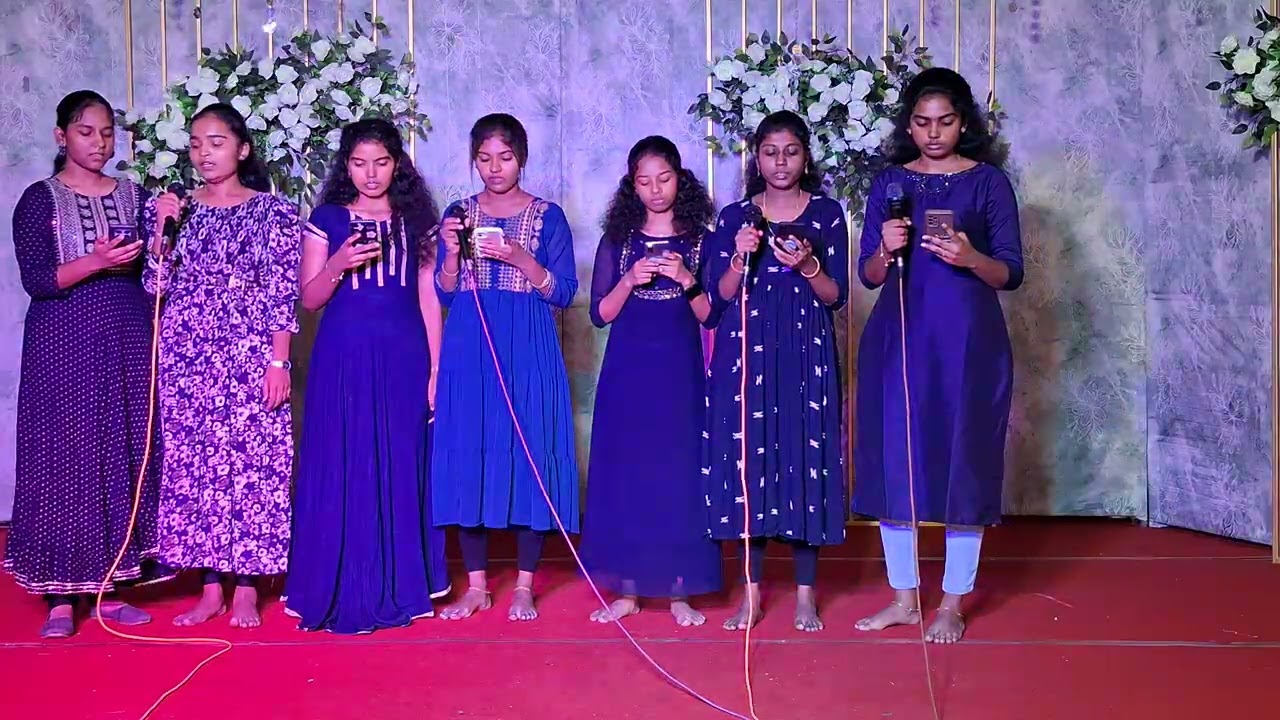 Junior 1 girls song endeavour annual day #csiscottnagar #newyear #song
