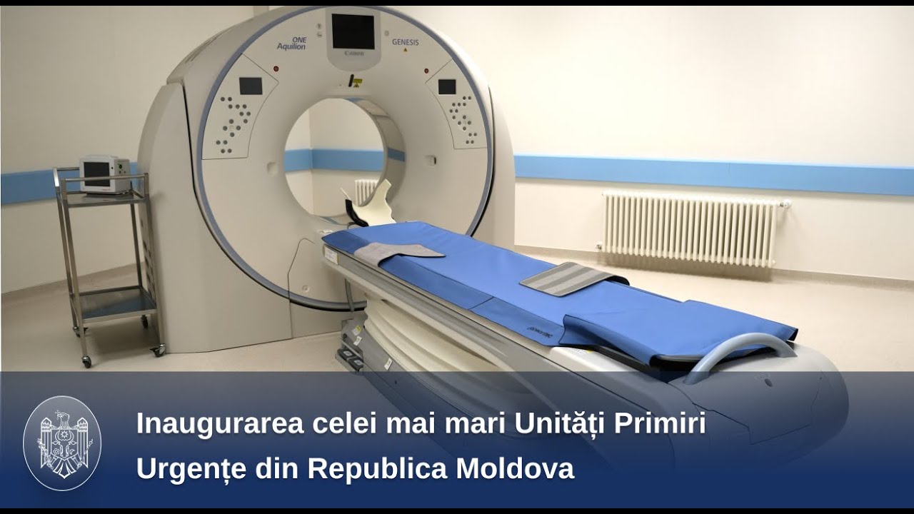 Inaugurarea celei mai mari Unități Primiri Urgențe din Republica Moldova