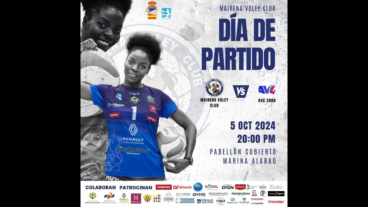 JORNADA 1 SUPERLIGA FEMENINA 2 / MAIRENA VOLEY CLUB - AVG 2008