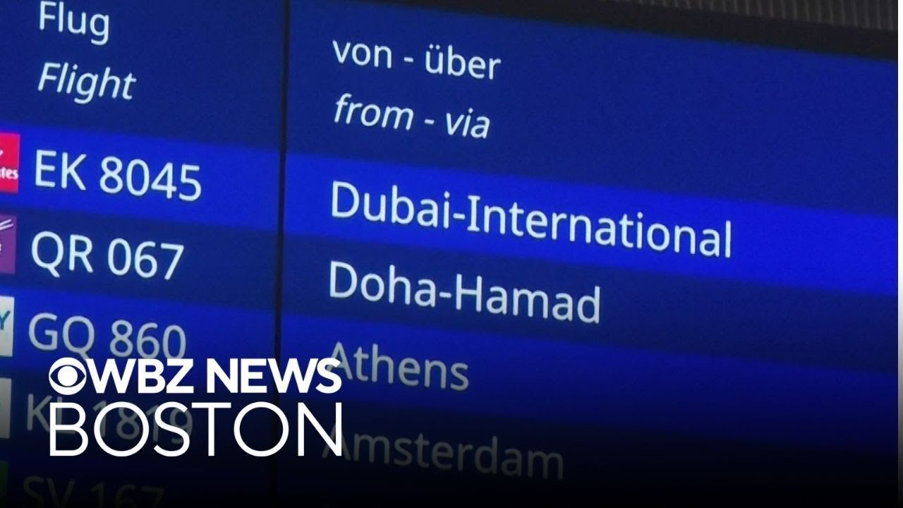 Flight from Dubai arrives at Logan Airport for first time since war with Iran began