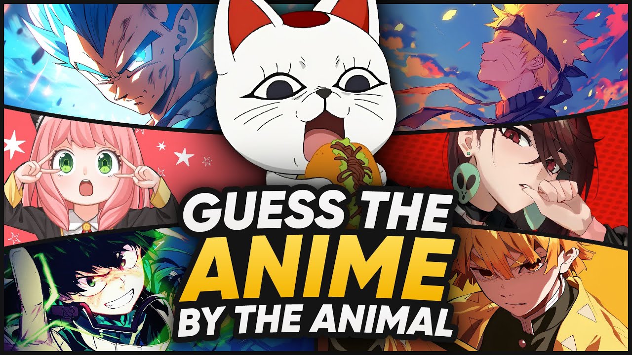 GUESS THE ANIME BY THE ANIMAL CHARACTER 🦊 - ONLY 1% WILL GET PERFECT!