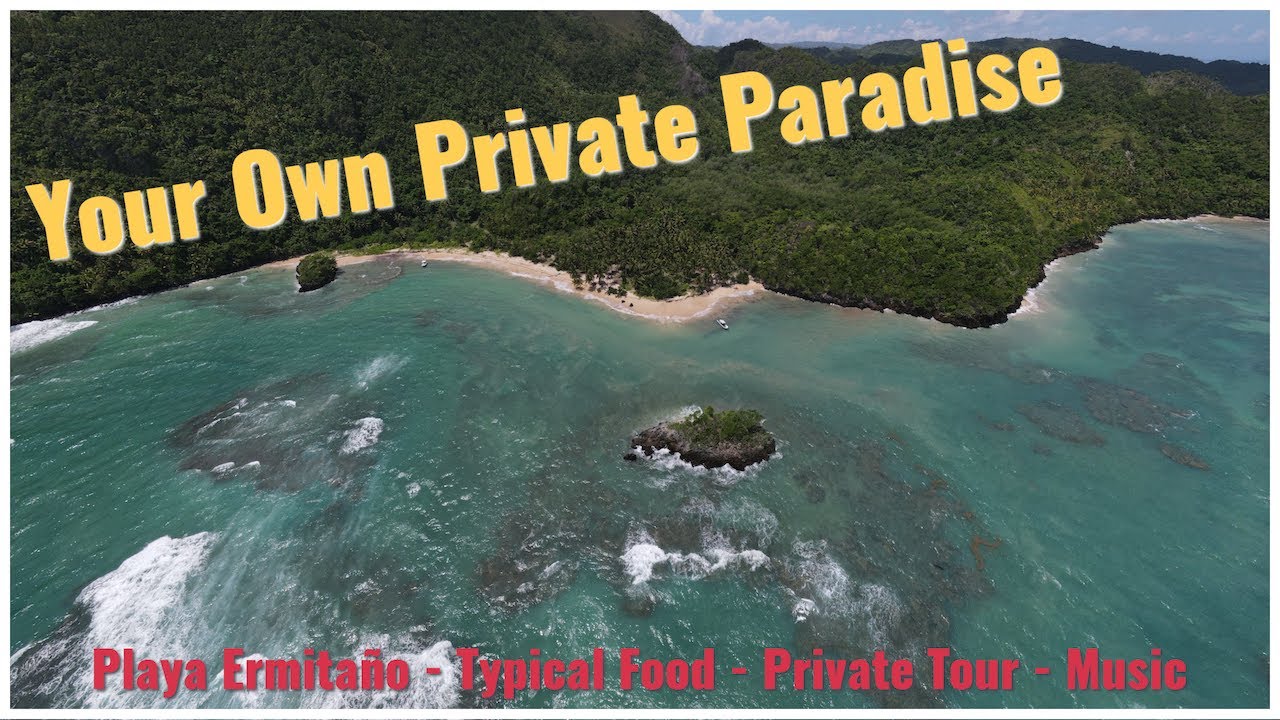 Playa Ermitaño: A Private Beach with a Taste of the Dominican Republic food.