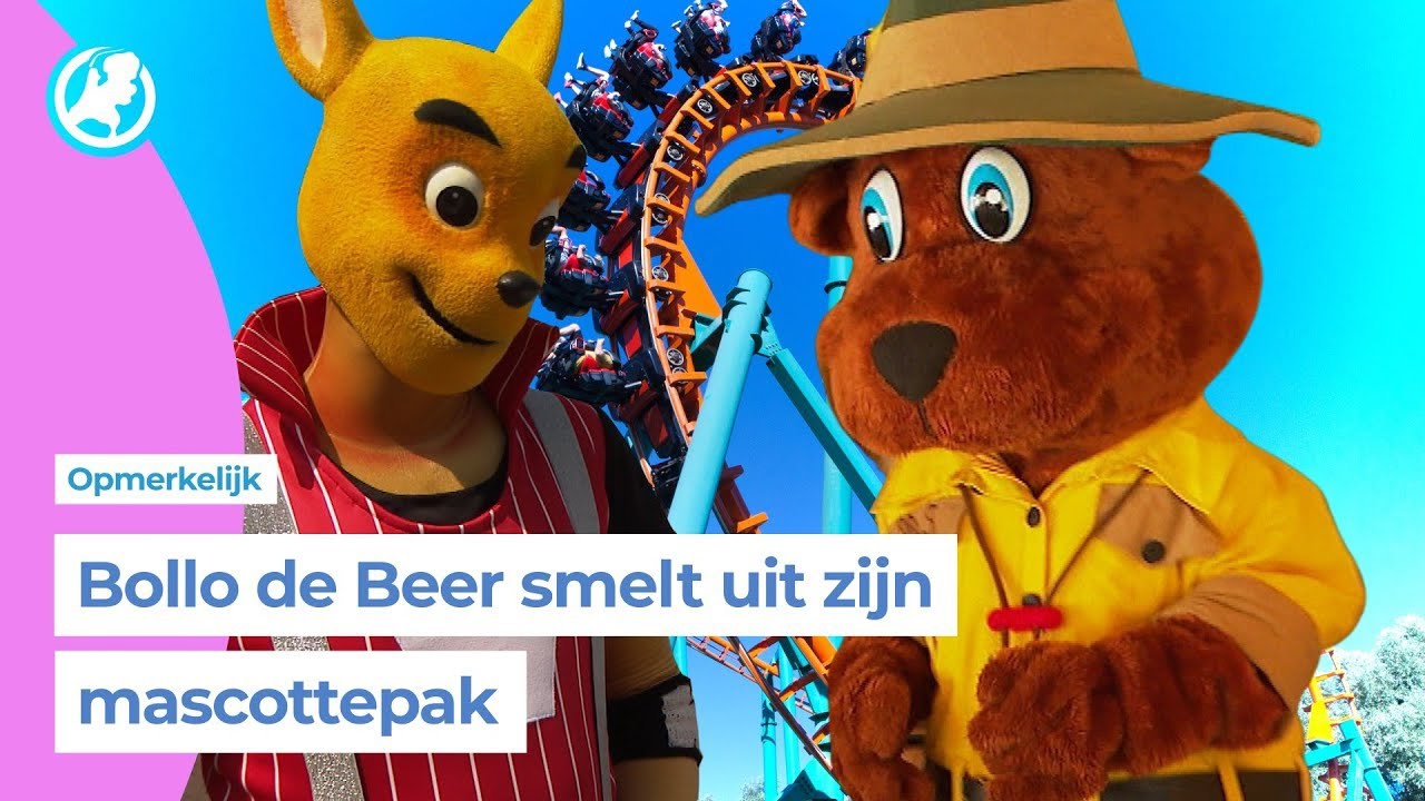 Bollo de Beer smelt uit zijn mascottepak