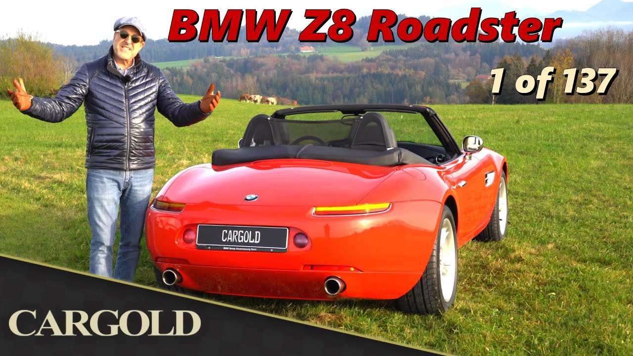 BMW Z8 Roadster, 2001, Rarität in Rot, erst 40.713 km, Deutsche Erstauslieferung, 2. Hand