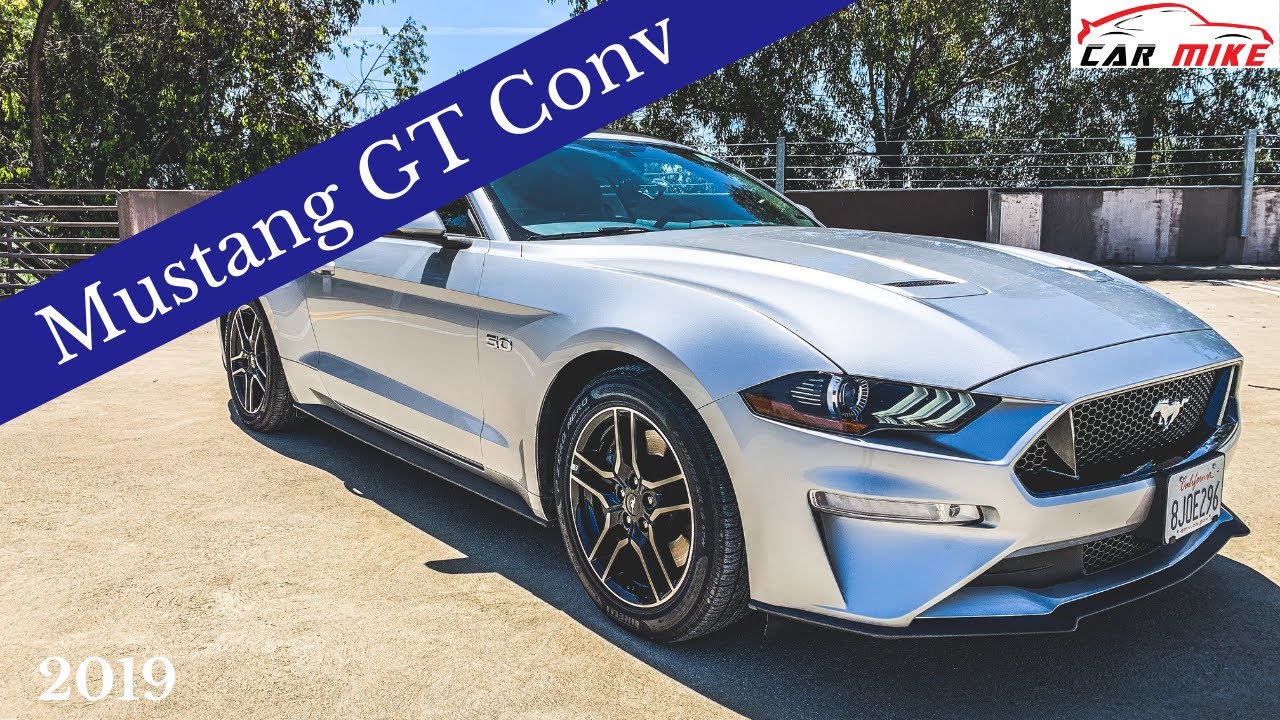 Обзор кабриолета Ford Mustang GT 2019 года