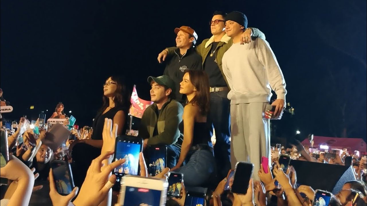 INCOGNITO CAST, DINUMOG NG MGA FANS NILA SA BAGUIO! | DANIEL PADILLA, MARIS RACAL, KAILA ESTRADA