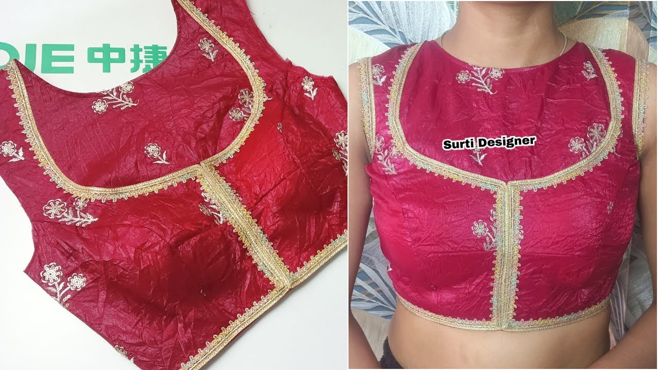 Rajasthani Marwadi Blouse Cutting and Stitching | Rajasthani Rajwadi Blouse  | Marwadi Blouse Design