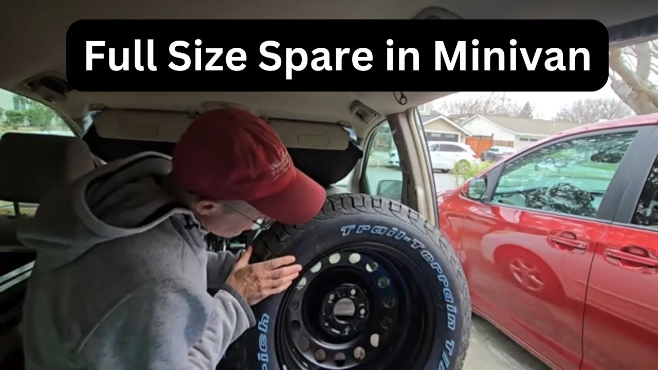 How to Add a Full-Size Spare Tire to Your Toyota Sienna Minivan Camper