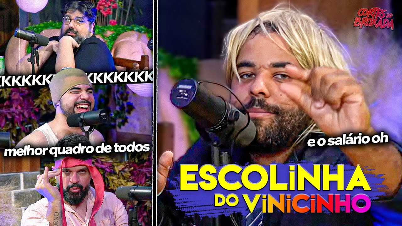 FINALMENTE CRIAMOS A ESCOLINHA DO VINICINHO
