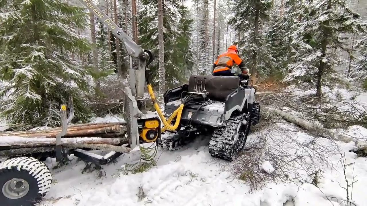 Can-Am Outlander 6X6, Nokka forest