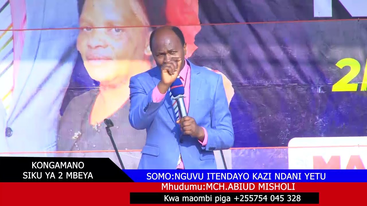 SOMO:NGUVU ITENDAYO KAZI NDANI YETU-MCH ABIUD MISHOLI....SIKU YA PILI YA KONGAMANO LA UAMSHO